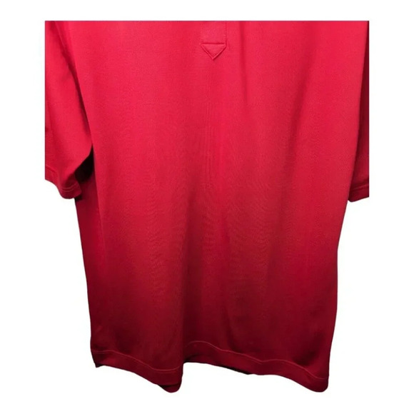 FootJoy ProDry Performance Mens Size L Red Stretch Pique Polo Golf Shirt - Picture 5 of 13
